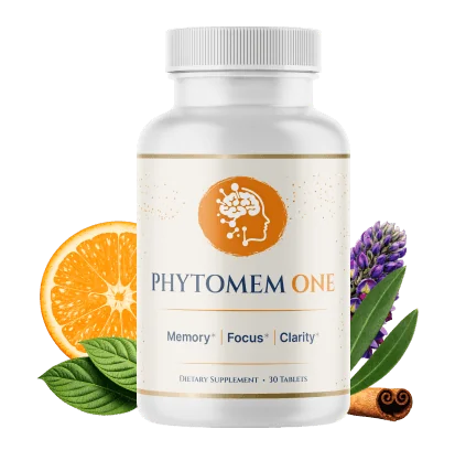 Phytomem One bottle of 30 chewable tablets for memory, focus and clarity